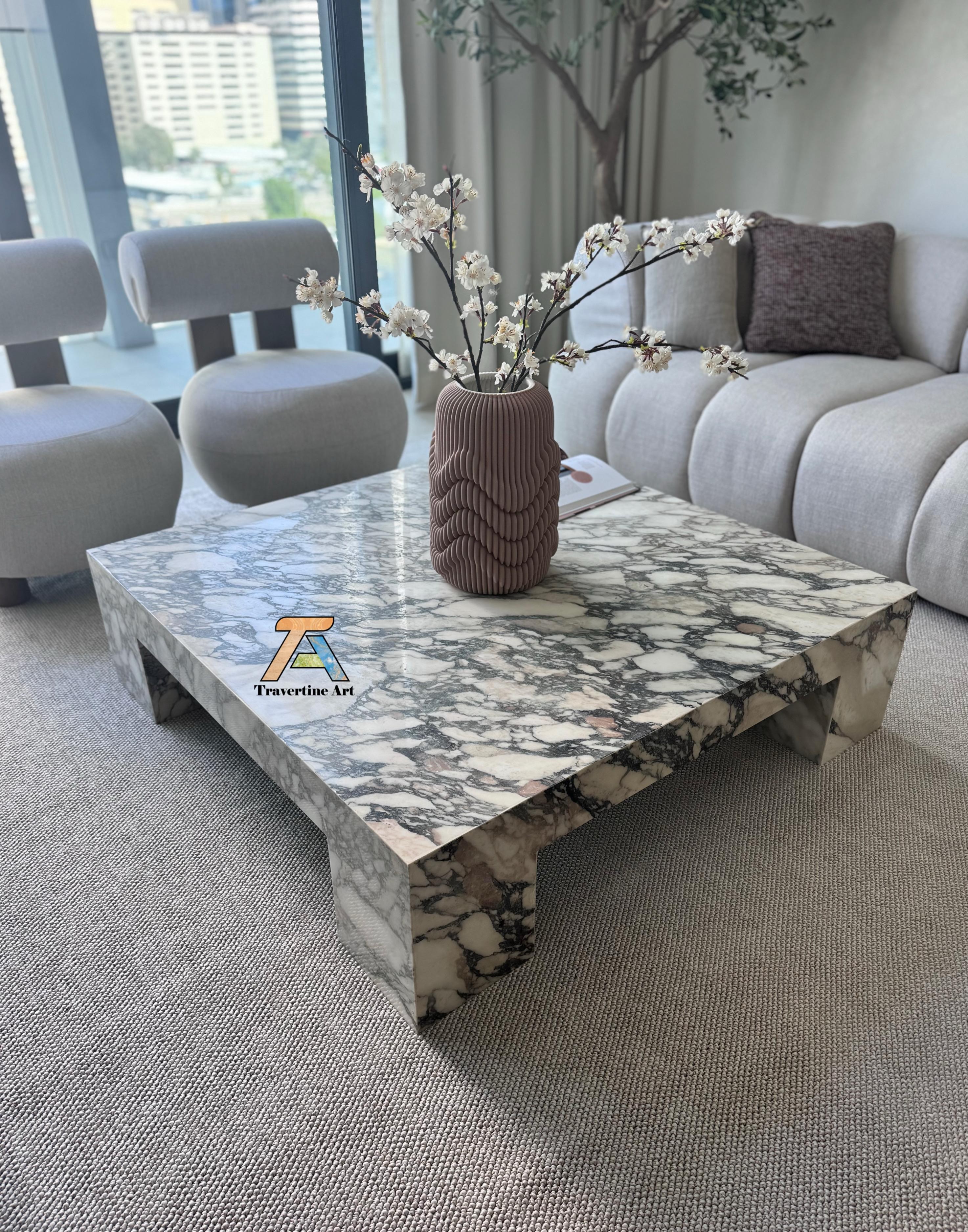 CALACATTA VIOLA COFFEE TABLE